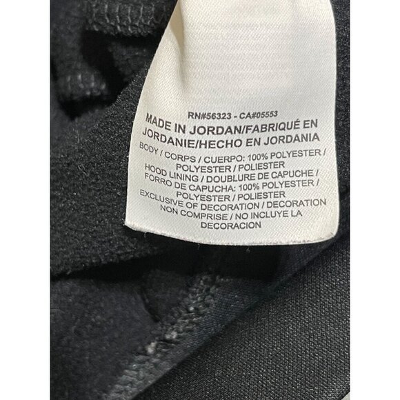 Nike Boy's Pullover Sweatshirt Hoodie Black Grey Dri-Fit Size XL Extra Large - Picture 5 of 6